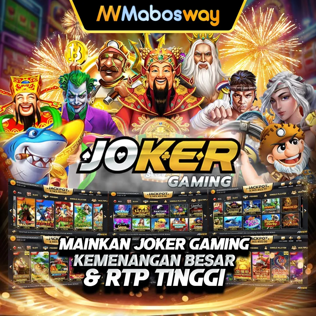 Mabosway: Situs Joker Gaming Gacor | Slot & Tembak Ikan Maxwin! image 1